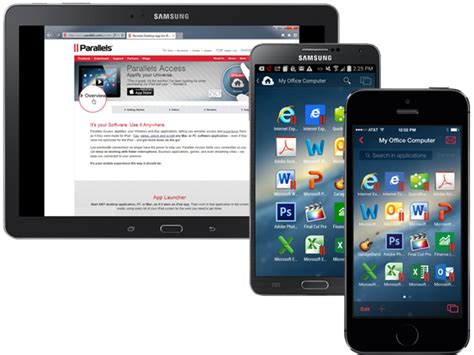 Parallels Access 20 Now Supports Android And Iphone For Pcmac Remote