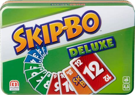 Mattel Games Skip Bo Deluxe Playpolis