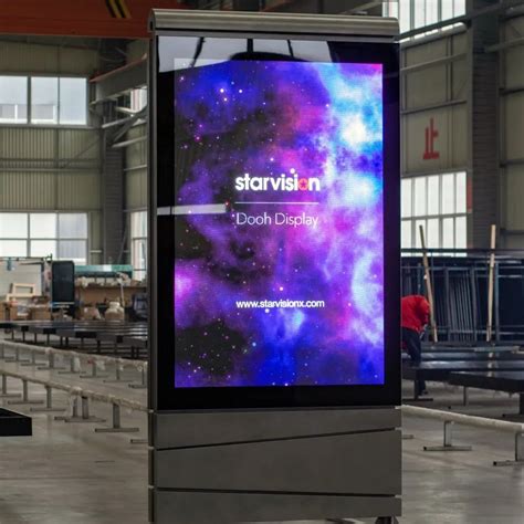 Full Color P3 Outdoor LED Totem Starvision For DOOH