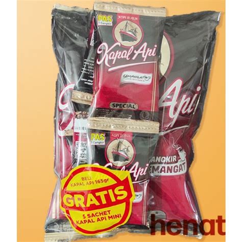 Jual Kapal Api Kopi Special 165 Gram Merah Kopi Kapal Api 165 Gram