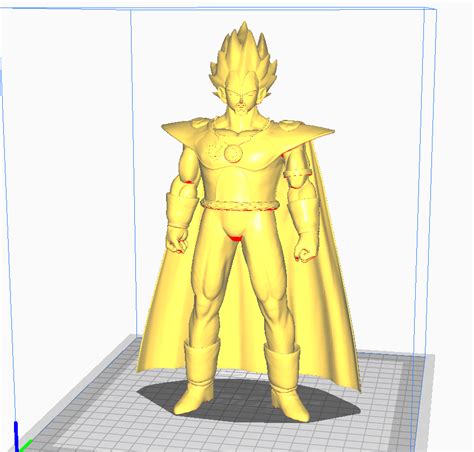 Descargar Archivo Stl Modelo 3d Del Rey Vegeta • Objeto Imprimible En