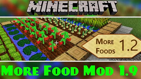 More Food Mod Mas Comida En Minecraft Review E Instalacion