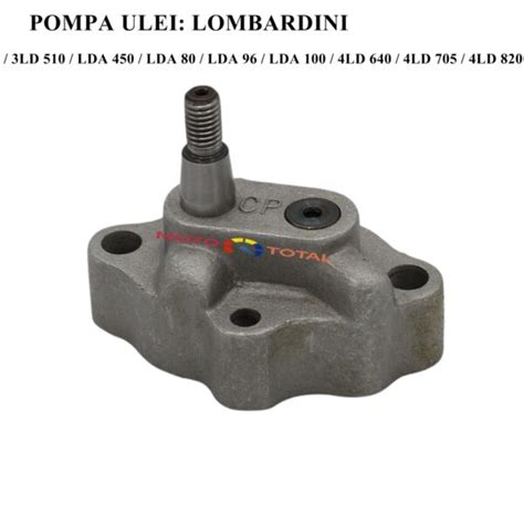 POMPA ULEI LOMBARDINI 3LD 510 LDA 450 LDA 80 LDA 96 LDA 100