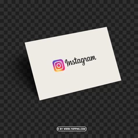 Free download | HD PNG instagram symbol for business cards - Image ID ...