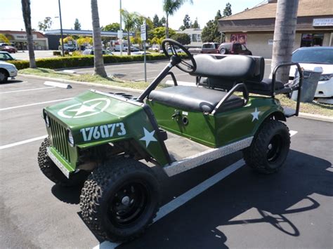 2005 4 Passenger 48v Electric Club Car Golf Cart 48v W Lights Jeep