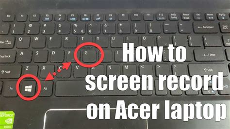 How To Screen Record On Acer Laptop Windows 10 YouTube