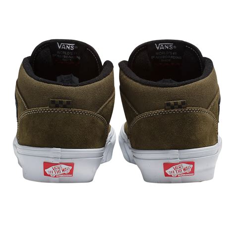 Vans Skate Half Cab Dark Olive Mens Shoes For Sale