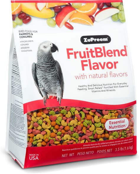 Amazon ZuPreem FruitBlend Bird Pellets Daily Bird Food For Parrot