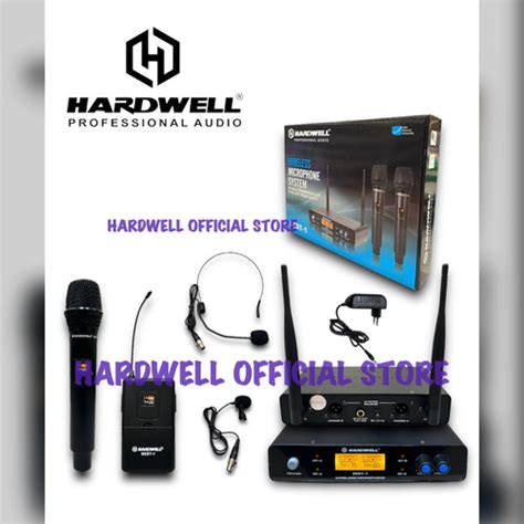 Jual Mic Wireless Hardwell Best 1 Kombinasi Handheld Clip On Headset