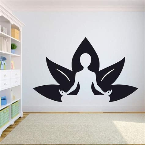 Yoga Wall Decal Etsy