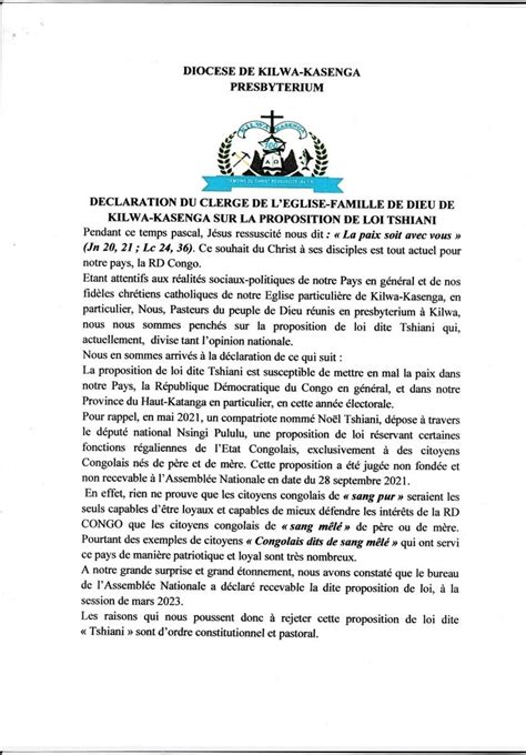 Stanis Bujakera Tshiamala On Twitter Rdc Cette Proposition De Loi