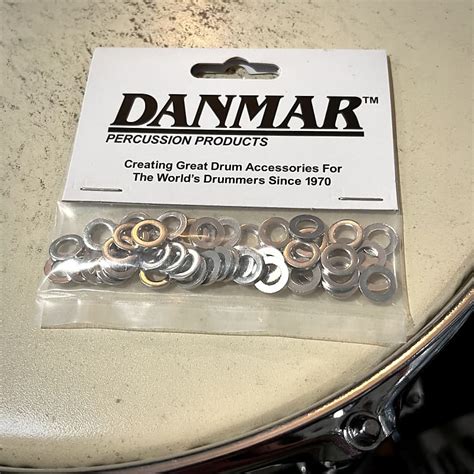 Danmar Tension Rod Washers 50 Pack For Drum Repair Part Reverb