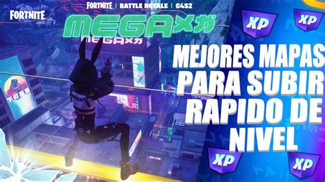 LOS MEJORES MAPAS PARA SUBIR MEGA RÁPIDO DE NIVEL FORTNITE CAPITULO