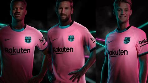 Descobrir 116 Imagem Camiseta Rosa Del Barcelona Br Thptnganamst Edu Vn