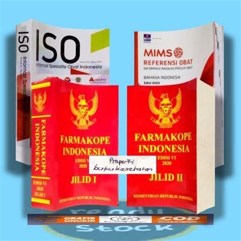 Jual PAKET 4 BUKU FARMASI MIMS REFERENSI OBAT 2023 FI 6