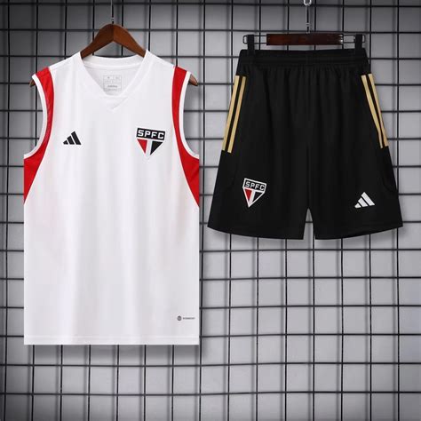 Camisa De Time Treino Branco 2023 24 Futebol SBL Shopee Brasil