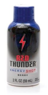 The Energy Drink Resource: Red Thunder Energy Shot Review