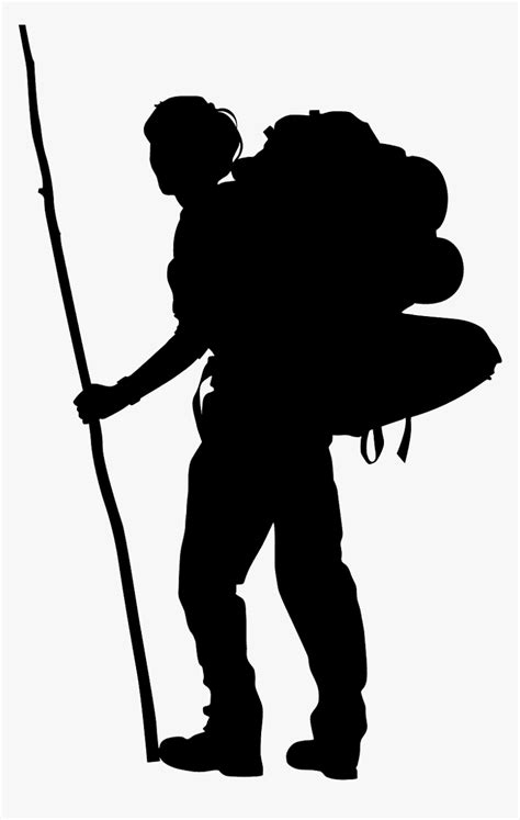 Hiker Silhouette Png Transparent Png Transparent Png Image Pngitem