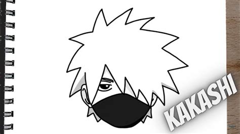 Como dibujar a KAKASHI NIÑO PASO A PASO de pequeño facil YouTube