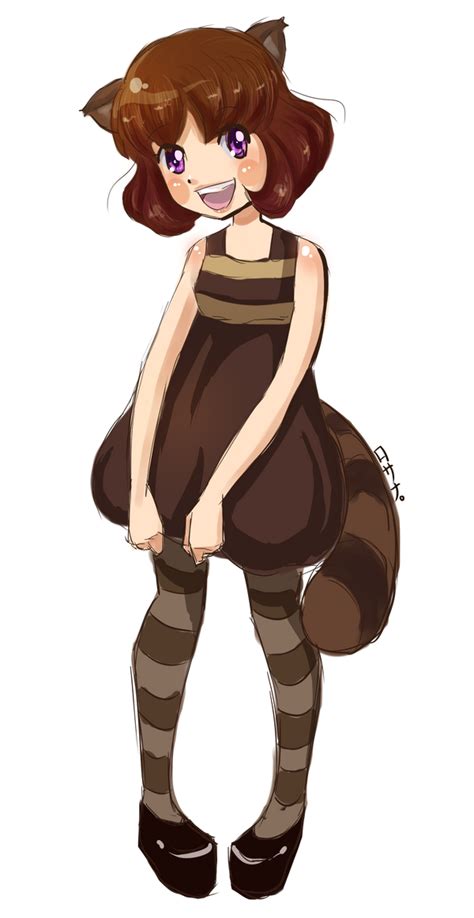 Doodle Tanuki Girl 2 By Rosana127 On Deviantart