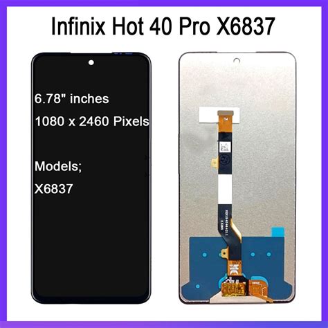 COMUSES Original LCD For Infinix Hot 40 40i 40 Pro LCD Display