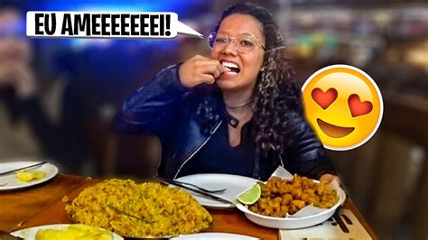 Comendo Tripa De Porco Pela Primeira Vezcomida Nordestina Youtube