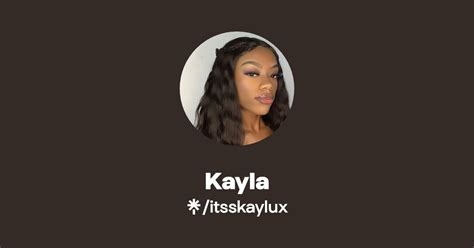 Kayla Instagram Tiktok Linktree