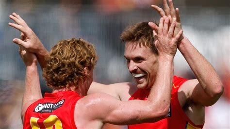 Afl Swans V Suns The Numbers That Show Gold Coasts Midfield Is Best