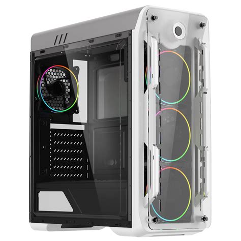 Buy Gamemax Optical Mid Tower Atx Argb Pc Gaming Case Acrylic Side