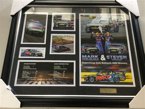 Framed Print Mark Winterbottom And Steven Richards Limited Edition 48