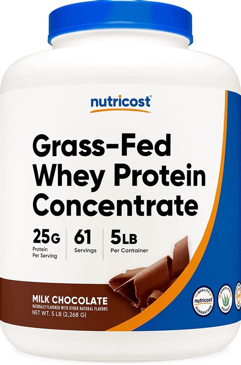 Nutricost Concentrado De Prote Na De Suero De Leche Alimentada Con