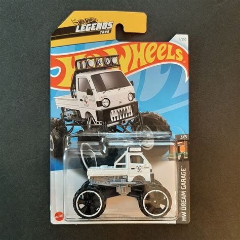 Mattel Other Hot Wheels Mazda Autozam Hw Dream Garage Collection White Monster Truck