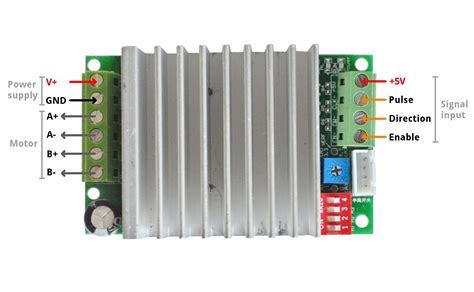 Buy Tb6600 8~50v 4 5a Stepper Motor Driver Online At Best Price