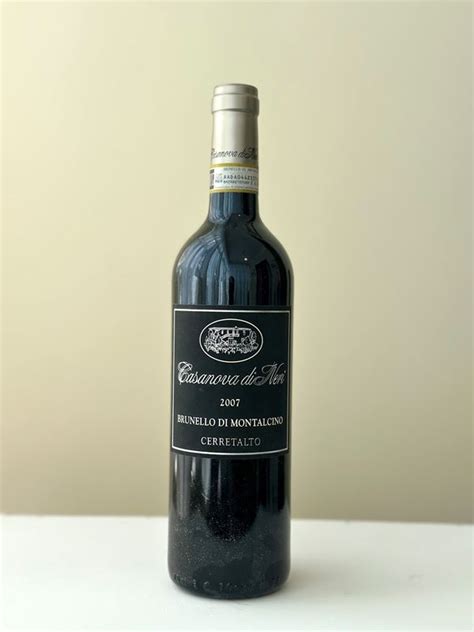 Casanova Di Neri Brunello Di Montalcino Cerretalto Asta Vini