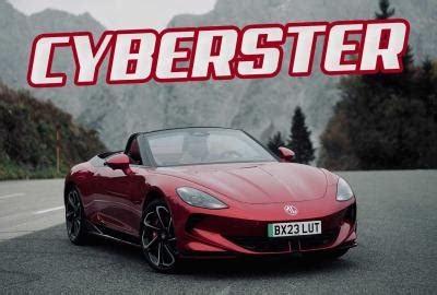 Mg Cyberster Essai Mg Cyberster Le Super Roadster Lectrique Sur