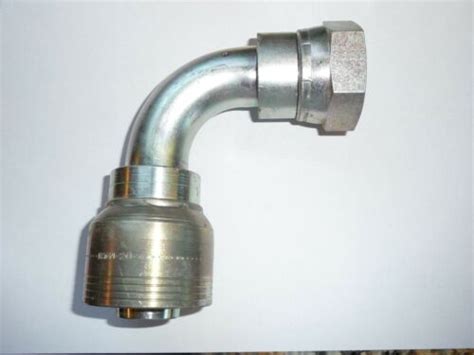 Eaton Ba Fjb Hydraulic Hose Female Jic Swivel Crimp Fitting