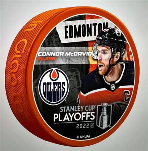 EDMONTON OILERS NHL 2022 Connor McDavid Stanley Cup Playoffs Souvenir