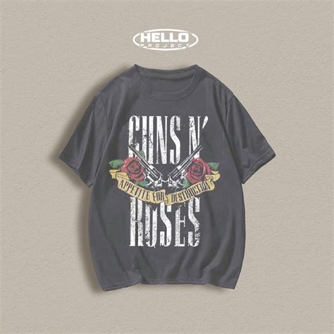 Jual Kaos Gnr Oversize Vintage Guns N Roses Band Oversized T Shirt