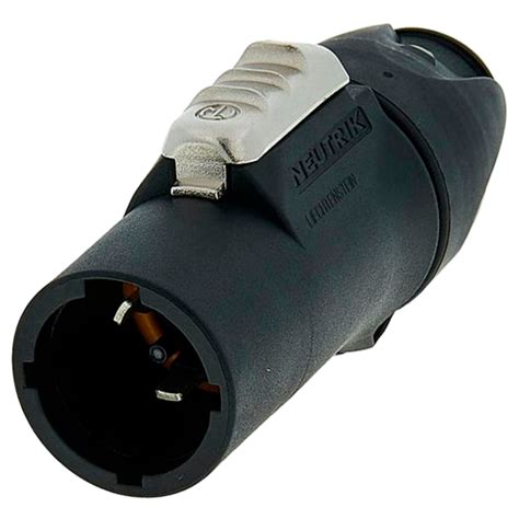 CONECTOR SPEAKON NEUTRIK NAC3MX W TOP Olarte Sound Group