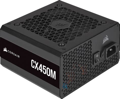 Corsair Cx450m 2021 Cx M Series 450 Watt 80 Plus Bronze Semi