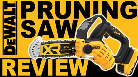 Dewalt V Pruning Chainsaw Review Inch Mini Monster Dccs Pruner