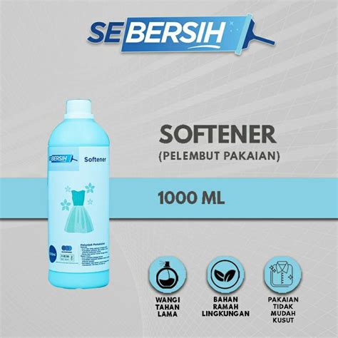 Jual Softener Pelembut Pewangi Pakaian Premium Sebersih Liter