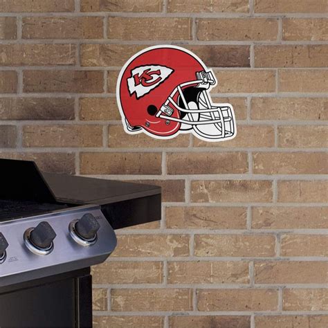 Kansas City Chiefs: Helmet - Officially Licensed NFL Outdoor Graphic 12"W x 9"H by Fathead ...