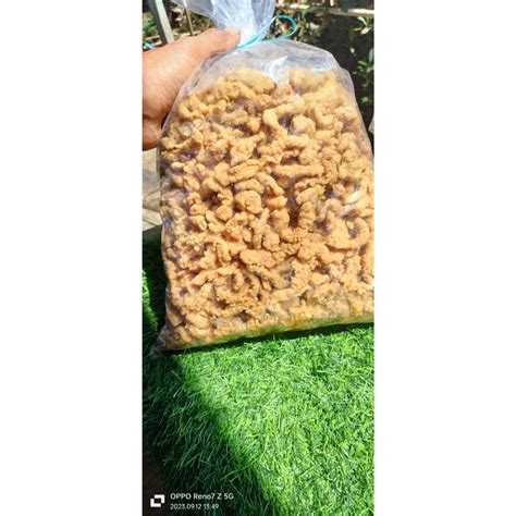 Jual Keripik Usus Ayam Crispy Original 1kg Shopee Indonesia