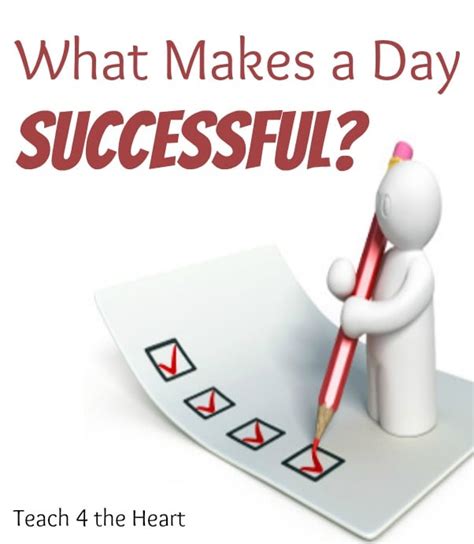 What Makes A Day Successful