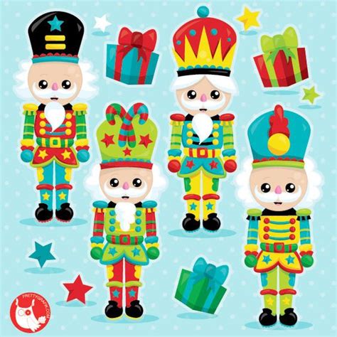 Kawaii Nutcracker Clip Art Library