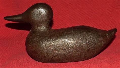 Vintage Cast Iron Sink Box Duck Decoy Collectors Weekly