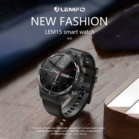 Lemfo Lem Reloj Inteligente G Android Helio P Chip G Gb