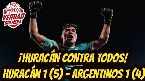 HURACÁN CONTRA TODOS Reacción picante al HURACAN 1 5 ARGENTINOS