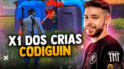 X Dos Crias Valendo Codiguin Live On Free Fire Ao Vivo Youtube